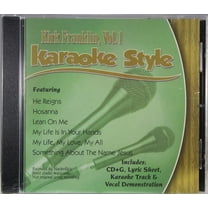 Kirk Franklin Volume 1 Daywind Christian Karaoke Style NEW CD G 6 Songs