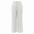 thumbnail image 4 of Kelon Women's Casual Pants, Women Cotton Linen Wide Leg Pants High Waisted Spring Summer 2026 Business Casual Outfits Slacks Trousers Dressy Palazzo Pants Pockets, S, 4 of 6