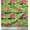 Light Green, variant on Soimoi Blue Cotton Duck Fabric Leaves & Rose Flower Print Fabric by The Yard 42 Inch Wide