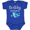thumbnail image 3 of Inktastic Birthday Mermaid Girls Party Gift Girls Baby Bodysuit, 3 of 5