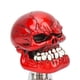thumbnail image 2 of Skull Steering Wheel Knob for Cars, Trucks, Tractors, Boats, Red, 2 of 4