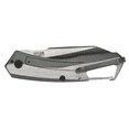 thumbnail image 3 of Kershaw Reverb (1220) Lightweight Folding Pocket Knife with 2.5 In. 8Cr13MoV Stainless Steel Blade; Features Carabiner Clip, Frame Lock, and Single Position Extra Deep Carry Pocket Clip; 1.6 oz., 3 of 3