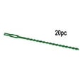 thumbnail image 1 of Landzoo One Reusable Plastic Fishbone Ties For Gardening Outdoor Indoor Bundling Wires Flowers With 20pcs Pack Two Sizes Included Practical Basic Rattan Clip For Garden, 1 of 5