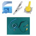thumbnail image 4 of Grounding Wrist Strap, Electostatic Mat Anti Static Wrist Strap, Silicone Antistatic Mat, Static Discharge Wristband For Electronics Wire Worktable, 4 of 8
