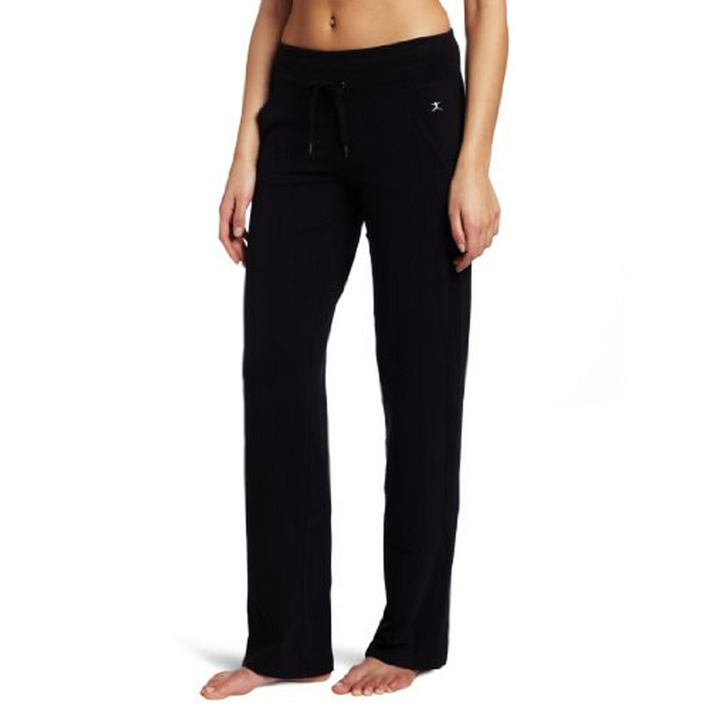Danskin - Danskin Women's Drawcord Pant, Black, 3X - Walmart.com ...
