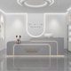 thumbnail image 3 of Commercial Cash Reception Desks Office Register Shop Lectern European Reception Desks Rostrum Escritorio Gamer Bar Furniture My Lux Decor Round, 3 of 8