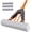 Orange, variant on Orange Sponge Mop with 3 Absorbent Refills for Floor Cleaning