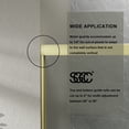 thumbnail image 4 of JimsMaison 56-60"W x 70"H Semi-Frameless Sliding Shower Door,Tempered Glass,  Brushed Gold", 4 of 12