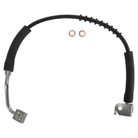 TRQ Rear Right Brake Hose BLA62179 Fits Select 1997-2001 Ford Expedition , 1998-2001 Lincoln Navigator