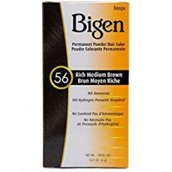 Bigen Permanent Powder Hair Color - 56 Rich Medium Brown