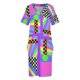 thumbnail image 4 of Patrón Kawaii de los 80, 2 vestidos holgados con bolsillos, ropa de mujer, vestido de lujo, ropa de verano para mujer, 4 of 7
