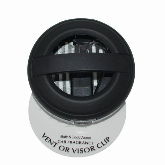 Bath and Body Works Black Matte Car Air Freshener Holder Without Refill 1 Pc