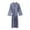 Blue, variant on Women's Solid Autumn Couple Mid Length Water Absorbent Bathrobe Sexy Quick Drying Kimono Pajama Bathrobe