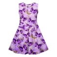 thumbnail image 4 of JUSLIO Dresses for Girls Dance Dresses Dancewear Crew Neck Sleeveless Casual Dress Size 4 Y, 4 of 7