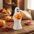 thumbnail image 5 of Fmxomd Halloween Ghost Figurine Funny Pumpkin Ghost Statue Ghost Decoration Holding for Gift Props Tabletop Home Decor Best Gifts for Party Weddings, 5 of 7