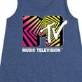 thumbnail image 3 of MTV Logo - Optical 80S - Toddler and Youth Girls A-line Dress, 3 of 5