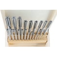 thumbnail image 3 of Accusize 1-13 mm by 0.5 mm High-speed Steel Chucking Reamer Set in a Fitted Case, Set of 25 Pieces, 5500-SB00, 3 of 12