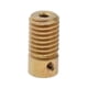 thumbnail image 3 of Eje de engranaje helicoidal de latón Baoblaze Módulo 0.5 Tornillo 151 20x10 mm, 3 of 7