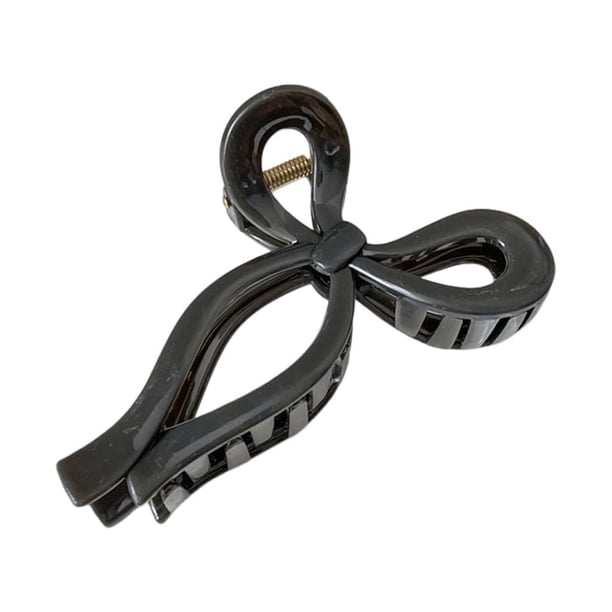 Qarigey Temperamento femenino pelo garra acrílico tiburón Clips pasadores sombreros Accesorio para el cabello Gris