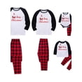 thumbnail image 6 of Matching Christmas Santa Claus Printed Pajamas For Family Cotton Sleepwear, 6 of 8