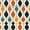Color 2, variant on Retro Peel and Stick Wallpaper Retro Geometric Teal Mustard Rust Navy Shapes Wall Mural 23.6in x 9.8ft Self Adhesive Removable Wall Paper Renter Friendly Wallpaper for Nursery Bedroom Cabinets