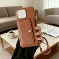 thumbnail image 1 of Klonfd Wallet Leather Card Holder & Hidden Makeup Wallet Phone Comfortable Feel For Pro Wallet, 1 of 4