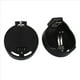 thumbnail image 3 of 100pcs Caja Negra Rounda de Bateria de Boton para CR2032 2016 2025, 3 of 5