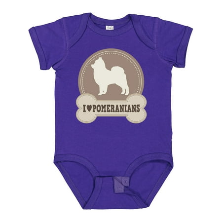 

Inktastic Pomeranian Dog Gift Baby Boy or Baby Girl Bodysuit