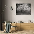 thumbnail image 3 of Vitaly Geyman 32x23 Gallery Wrapped Canvas Wall Art Titled - Autumn In Paris BandW, 3 of 4