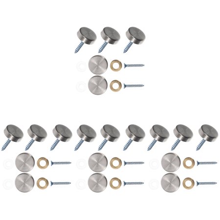 

FRCOLOR 20 Sets of Advertising Board Screw Nail Thickened Screw Nail Self-Tapping Screw Nail