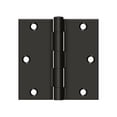 thumbnail image 2 of Deltana S35U10B-R 3-1/2" x 3-1/2" Square Hinge; Oil Rubbed Bronze Finish, 2 of 2