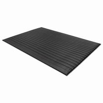 MLL 2 x 3 in. Polypropylene Air Step Anti-Fatigue Mat, Black