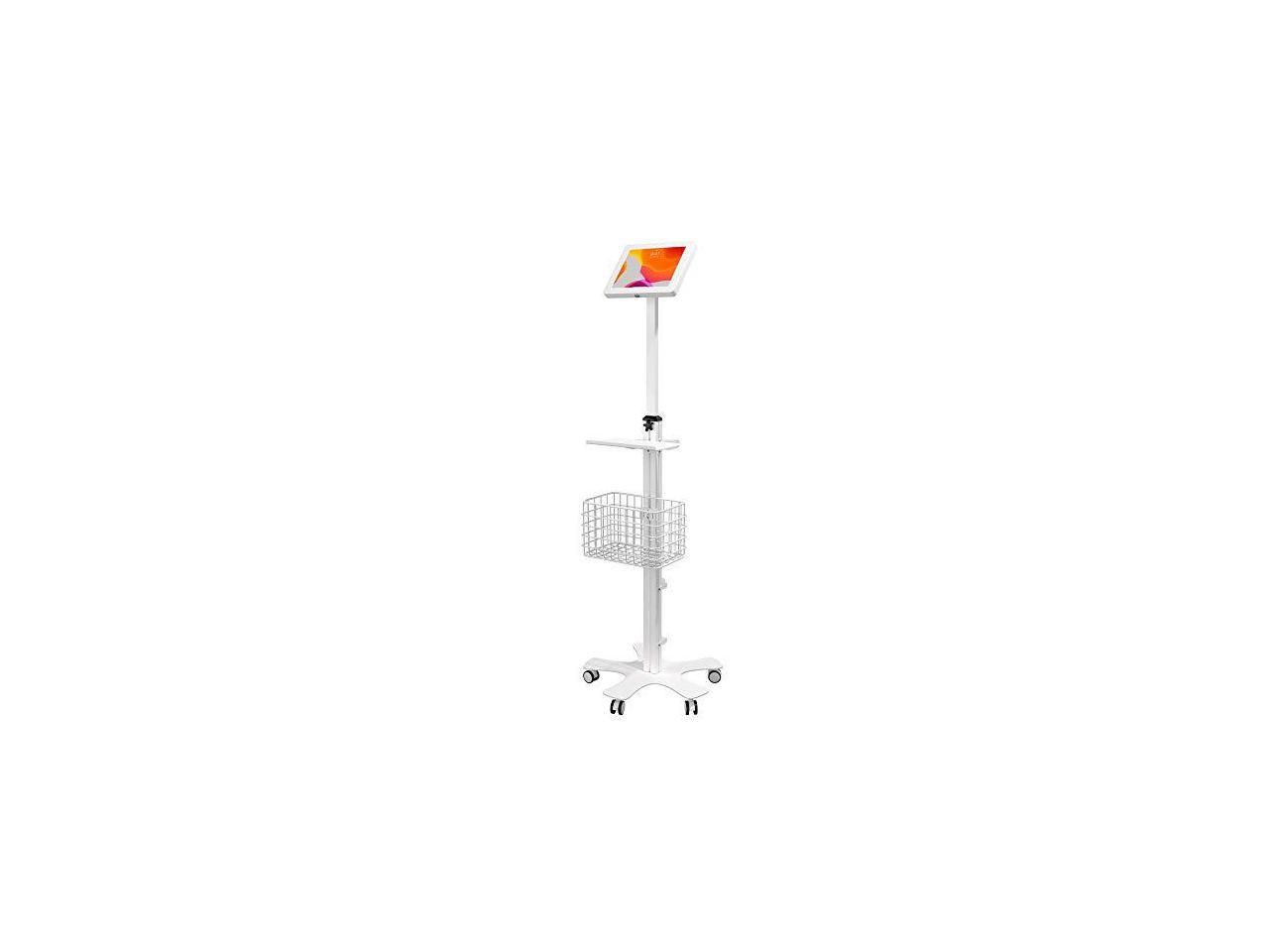 CTA Digital Medical Mobile Floor Stand with VESA Plate and Paragon Enclosure