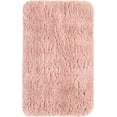 thumbnail image 2 of Rugs.com Bano Luxe Bath Mat Collection Rug – 2' x 3' Cotton Candy Pink Machine Washable Shag Bath Mat, Extra Soft and Absorbent, Non-Slip, Quick Dry, Perfect for Bathroom, 2 of 7