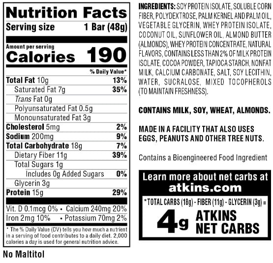 Atkins S Mores Bar 1 69 Oz 5 Pack Meal Bar Walmart Com Walmart Com Atkins S Mores Bar 1 69 Oz 5 Pack Meal Bar Walmart Com Walmart Com