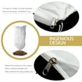 thumbnail image 5 of 4 Pcs  Winter Drawstring Covers Bag Nonwoven Warm Freeze Protection Cover Tree Bag Blanket for Frost Protecting Potted Plants ( 100X80X0. 1CM ), 5 of 6