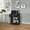 Black, variant on Kings Brand Furniture Dellow Kitchen Island Cart – Black Microwave Serving & Storage Cabinet with Drawer & Shelves