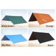 thumbnail image 3 of Tomshoo Navega Canotpy, Sombreado resistente a Uv Sail Canotpy Arena de servicio pesado X 10 pies de lluvia Sombreado de arena con sombra solar con cuerda al aire libre 10 pies Nave, 3 of 8