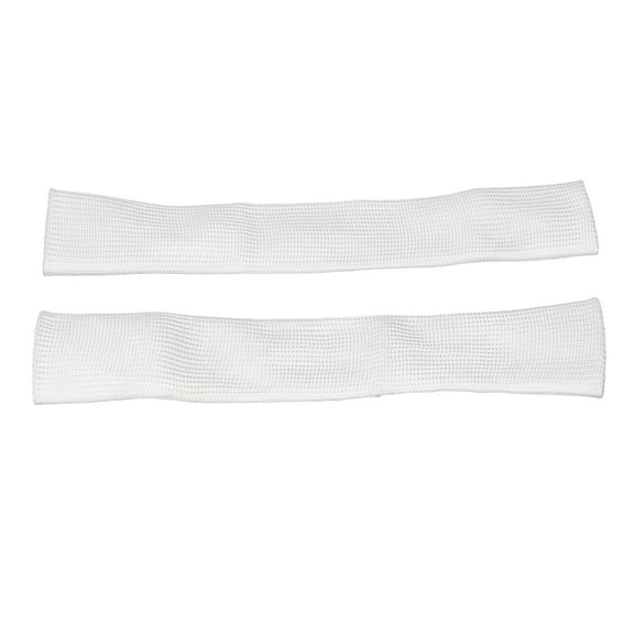 2PCS Glass Fibre Finger Cots Thermal Insulation Finger Covers TIG Welding Fingertip Protector XL L Size White