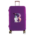 thumbnail image 1 of Travel Luggage Cover Baggage Suitcase Protector Washable Reusable Dustproof Scratch-proof Suitcase Cover Astronaut Print Pattern 8astronaut letterB M, 1 of 6