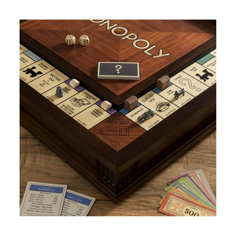 WS Game Company Luxury Edition Monopoly Board Game with WS Game Company Luxury Edition Monopoly Board Game with