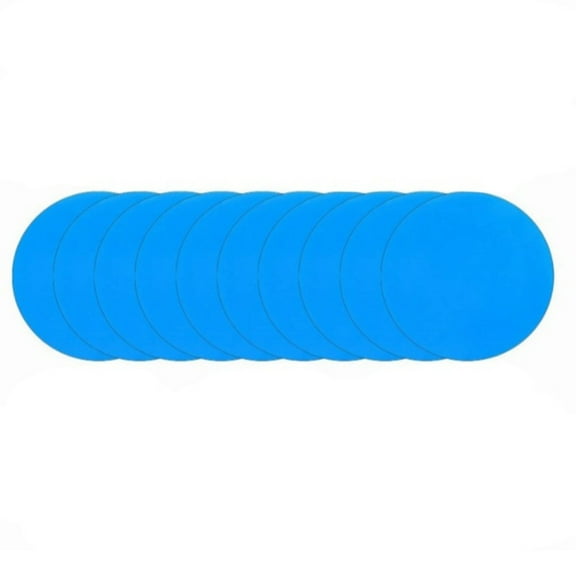 Swimming Pool Repair Patches Blue PVC Set Easy Application 10 or 20 Pcs