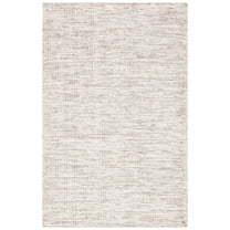SAFAVIEH Vermont Zaman Distressed Dotted Area Rug, Brown/Ivory, 3' x 5'