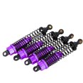 thumbnail image 3 of Amortisseur Rc Amortisseur Rc Pièces de Voiture 4Pcs Rc hors Route Véhicule Métal Amortisseur Partie pour HSP 106004 Télécommande Voiture Accessoirepurple, 3 of 8