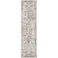 thumbnail image 1 of HomeRoots 353868 2 ft. 2 in. x 7 ft. 6 in. Runner Polypropylene Ivory Area Rug, 1 of 1