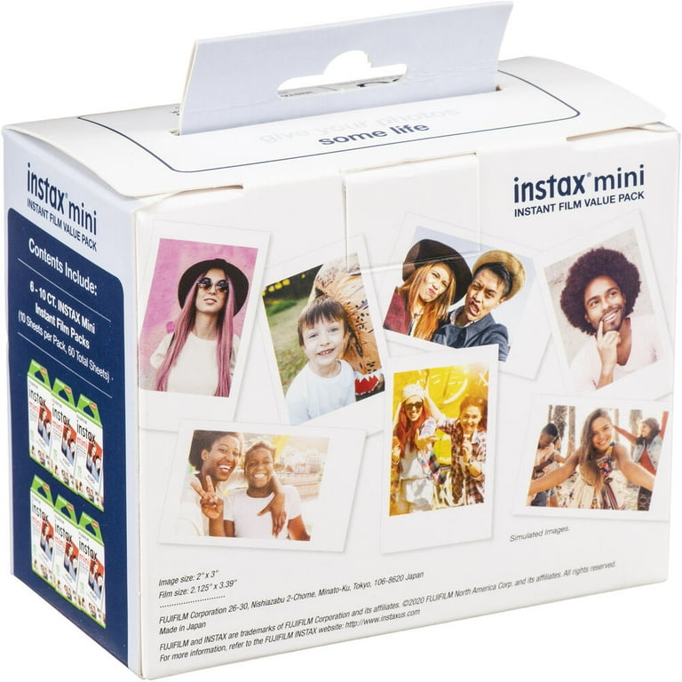 Fujifilm Instax Mini Value Pack Instant Film (60 Exposures) +