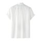 thumbnail image 4 of Hombres Casual Patchwork Botones Playa No posicionamiento Estampado Turndown Camisa de manga corta Blusa Pompotops  oipoqjl48225, 4 of 9