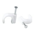 thumbnail image 5 of Clips circulares para cables con clavo de acero, 10 mm, 100 unidades/paquete, 5 of 5