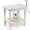 White, variant on Mpow HDPE Waterproof Shower Bench with Storage Shelf, 18.7 in Shower Stool with Shower Head Holder, 350 lb Capacity for Bathroom, Indoor and Outdoor, Black