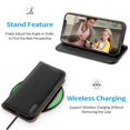 thumbnail image 5 of For Iphone 14 Pro Max Case Luxury Flip Leather Wallet Cases, 5 of 5